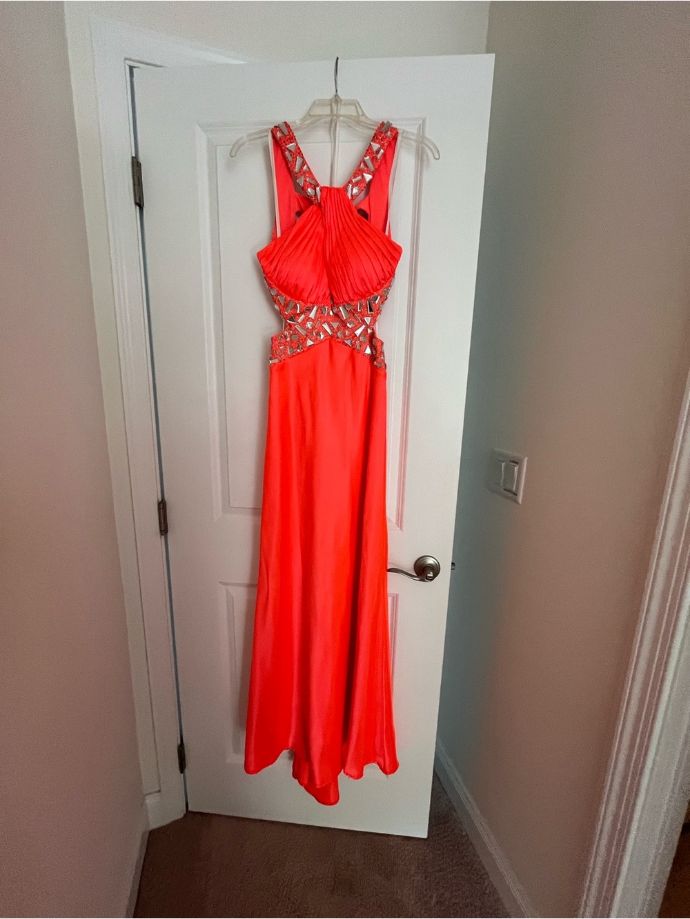 Coral Evening Gown